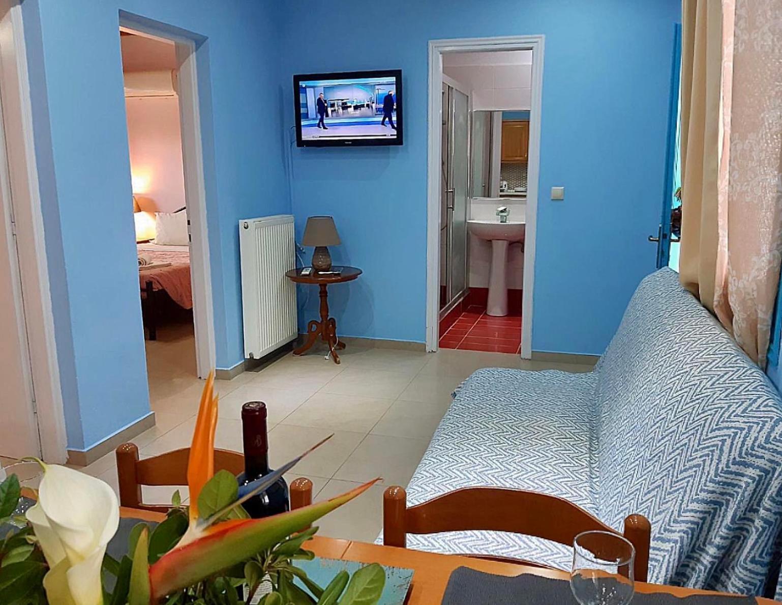Apartmán Angela Corfu Potamós Exteriér fotografie